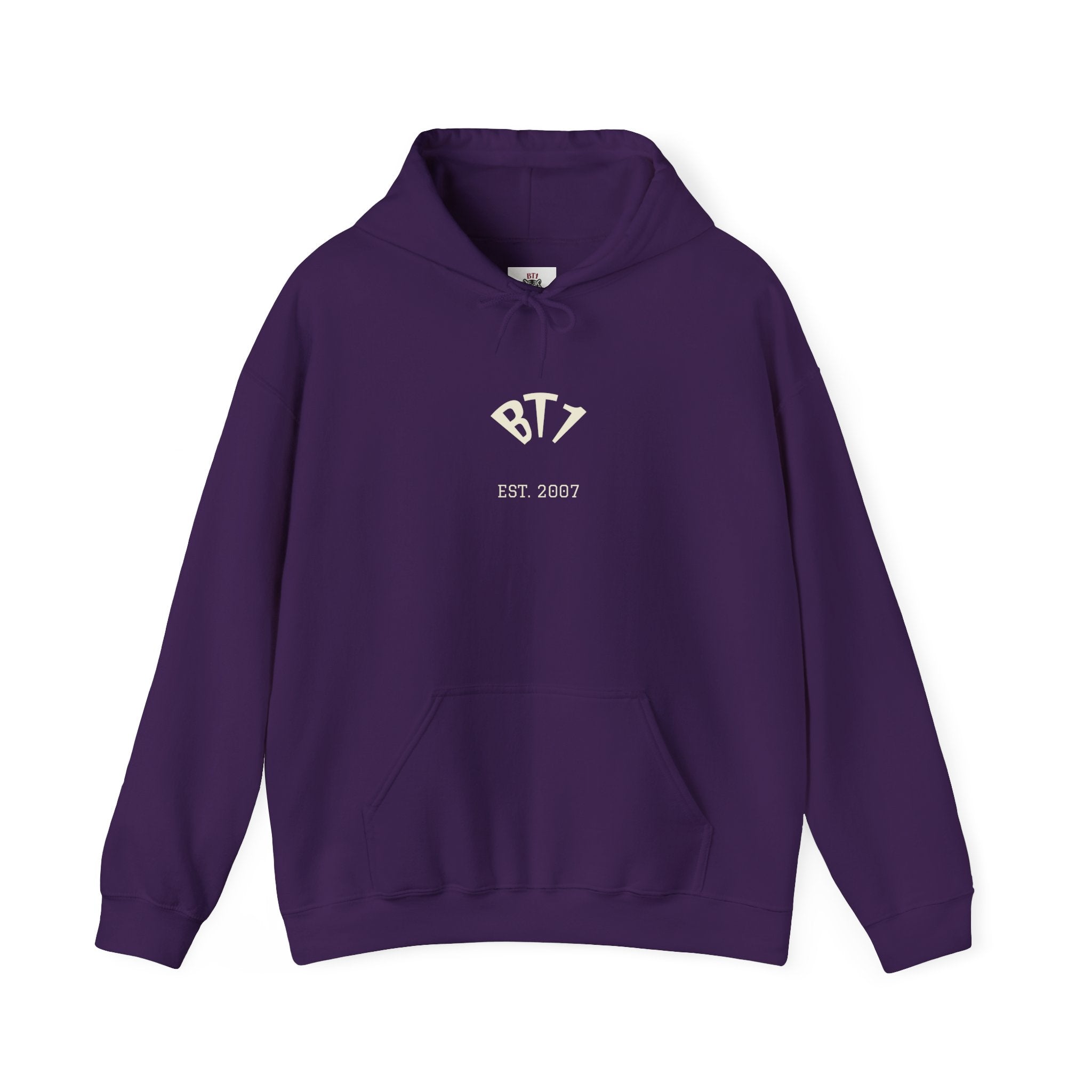 Unisex Hoodie with Retro Design - BT1