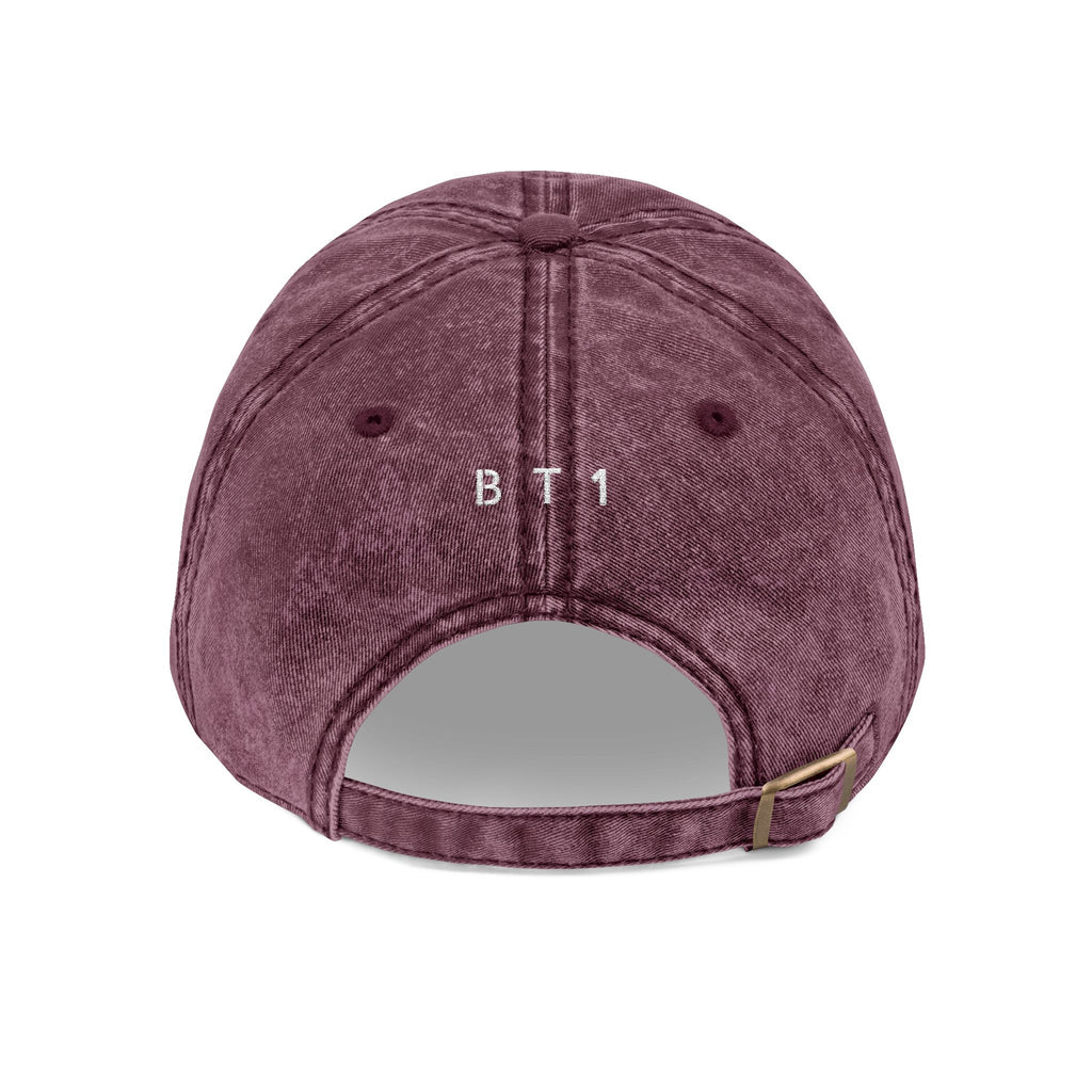 Determined Vintage Embroidered Cap - BT1