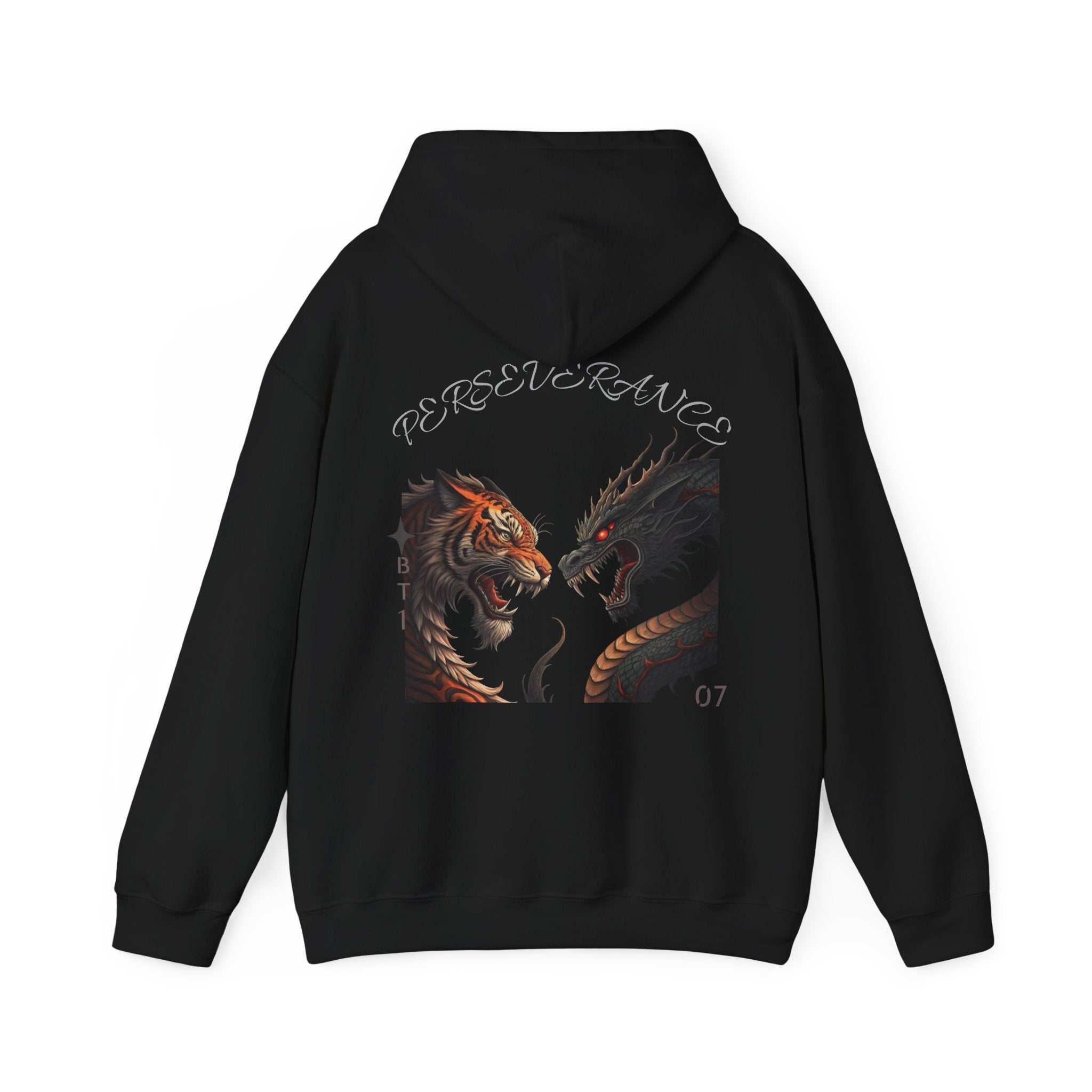 Perseverance Tiger vs Dragon Hoodie — BT1