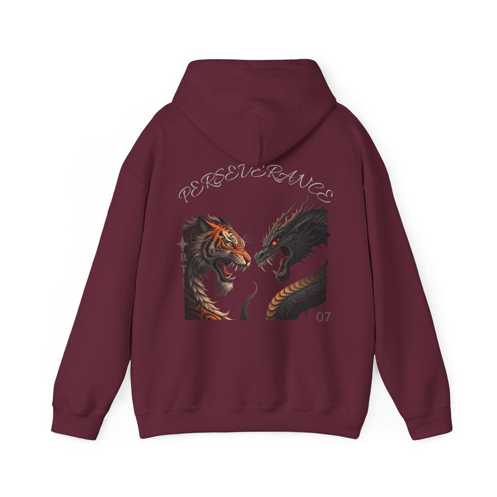Perseverance Tiger vs Dragon Hoodie — BT1
