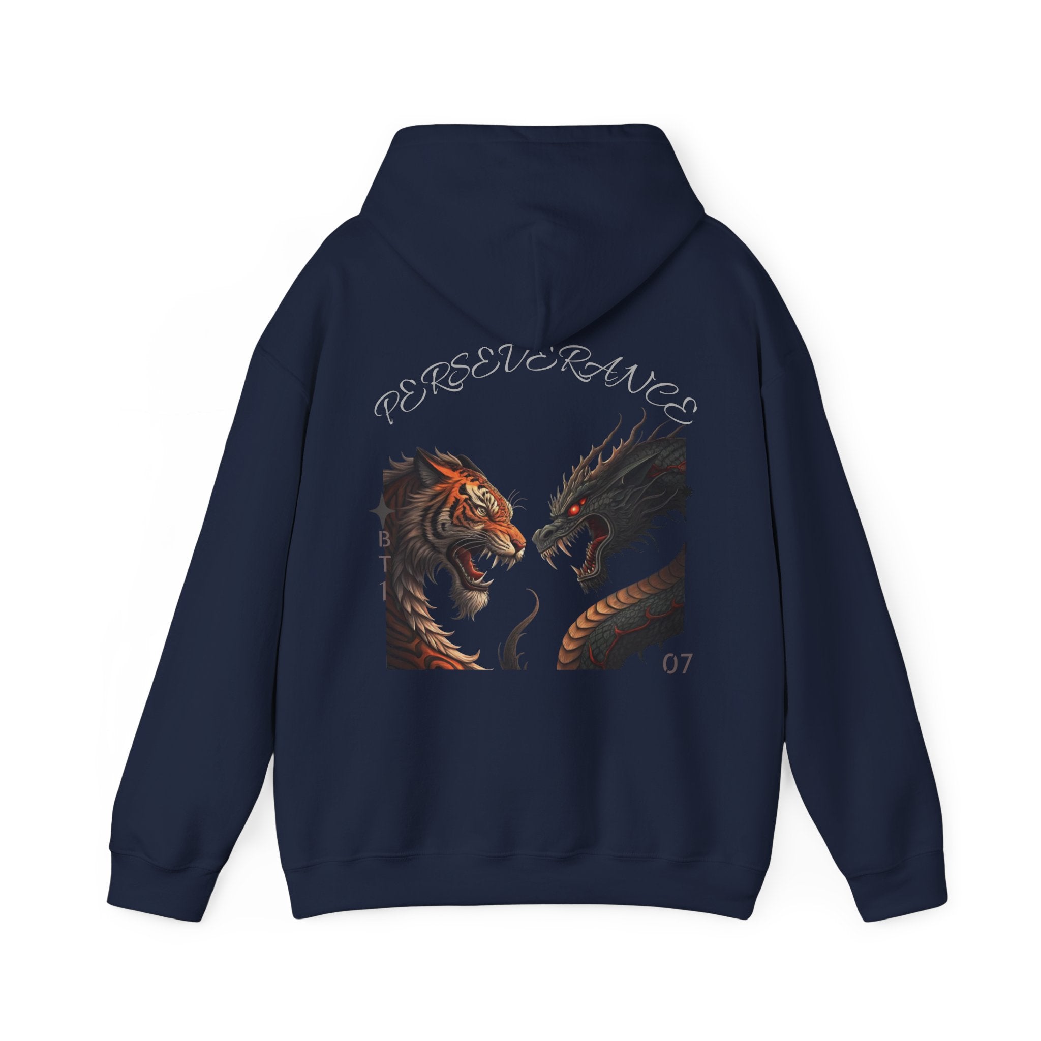 Perseverance Tiger vs Dragon Hoodie — BT1