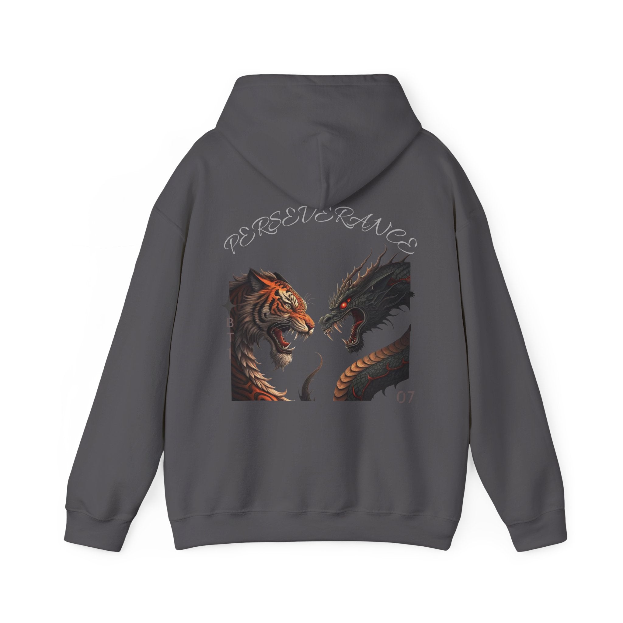Perseverance Tiger vs Dragon Hoodie — BT1